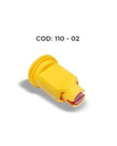 Boquilla CVI 110-02 Amarilla Abanico Antideriva