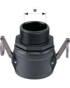 Acople Rapido "B" Hembra Hilo Exterior 3/4"