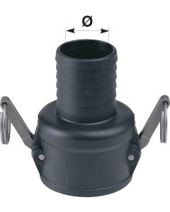 Acople Rapido "C" Hembra para Manguera 3"