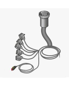 Cable Principal 5 Vias  Comando Bravo 180 Valvulas y Sensor 6mts
