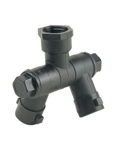 Portaboquilla Articulado Doble 1/4" H B.Presion Bayoneta