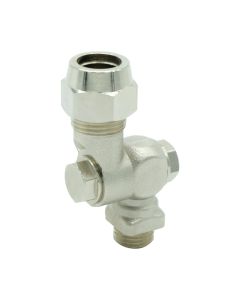 Portaboquilla Articulado Simple 1/4"M Alta Presion Tuerca 3/8"