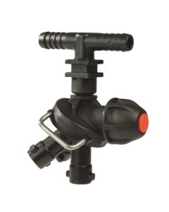 Portab.Desplaz.Doble 1/2" Tri-Jet Bayoneta