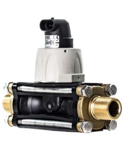 Caudalimetro Elec Wolf  Alta Presion 2,5/50 Lts 3/4" 40 Bar bronce