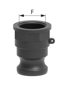 Acople Rapido "A" Macho Hilo Int.1"