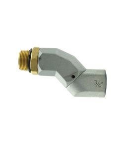 Destorcedor Manguera Tipo Zeta Swivel Bronce 3/4" HI x 3/4" HE