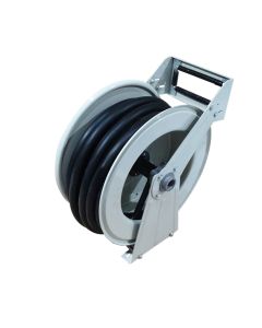 Carrete  Enrollador Retractil 10 MT Manguera Petroleo 3/4"