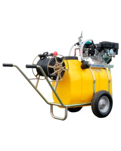 Carretilla Pulverizadora 150 Lts. Bomba F-30 7hp c/Enr.y 50 mt.