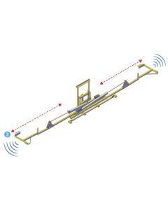 Barra Electro ajustable Telescopica Control sierpes 2.0 3.5 - 6.5mts
