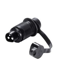 Conector Enchufe Europeo 3 polos /vias 12V Macho