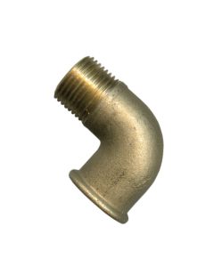 Codo Bronce 1/4"Hix3/8"Forjado