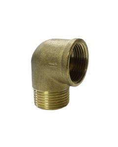 Codo Bronce Hi-He 1" Estampado