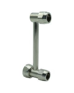 Multiplicador 2 Boquillas "L" Rosca M22 HI Tuercas Boquillas 3/8"