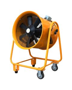 Turbina Portatil Aire Forzado Diametro 45 cm (18") c/Ruedas