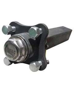 Semieje 4 Pernos D.40x40 Largo Eje 200mm  350 kg 40 km/h Max